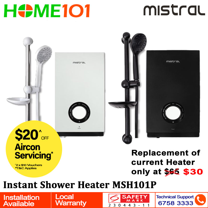 Mistral Instant Shower Heater MSH101P