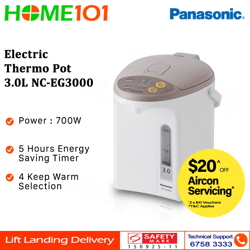 Panasonic Electric Thermo Pot 3.0L NC-EG3000