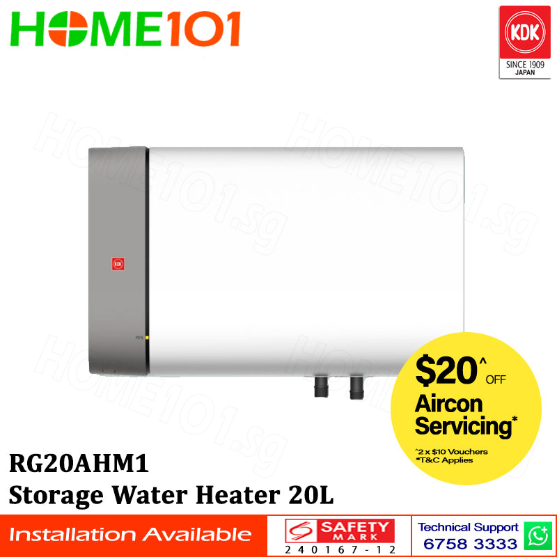 KDK Storage Heater 20-30L RG20AHM1 & RG30AHM1