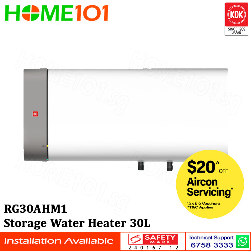 KDK Storage Heater 20-30L RG20AHM1 & RG30AHM1
