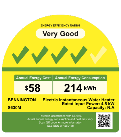 Bennington Multipoint Water Heater S630M