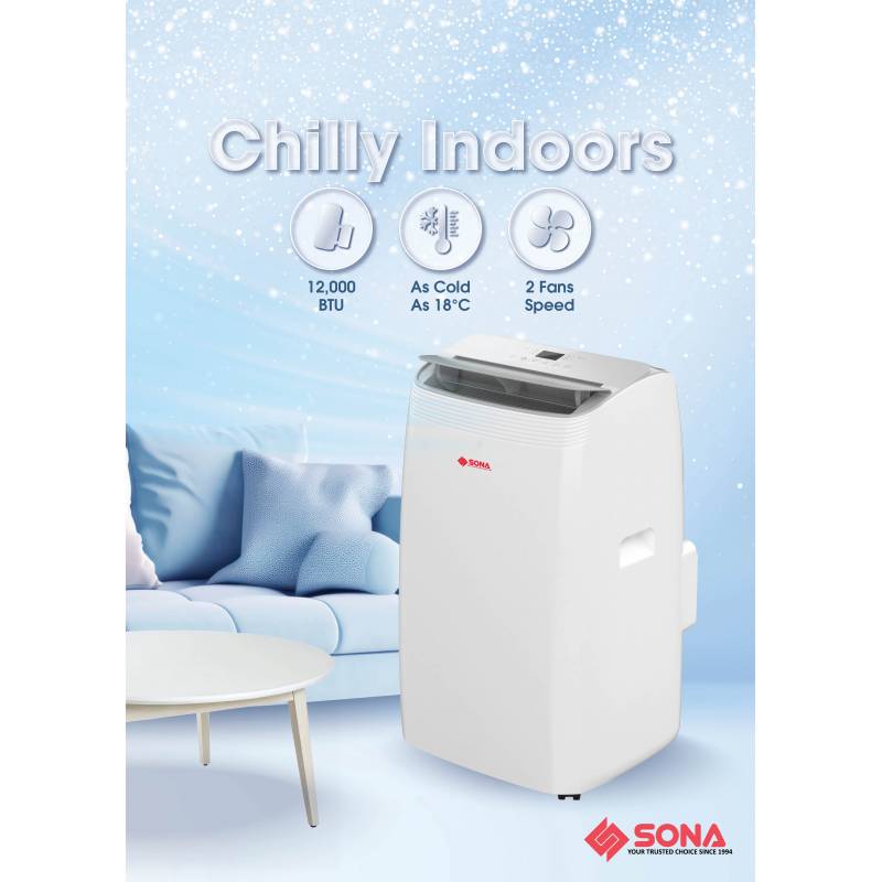 Sona Portable Aircon 12000BTU SACN 6283