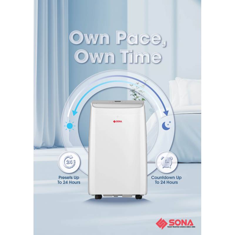 Sona Portable Aircon 12000BTU SACN 6283
