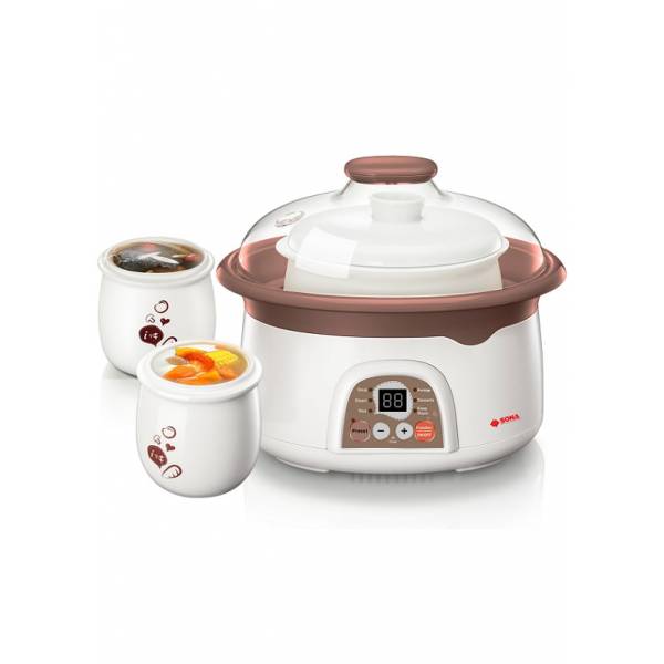 Sona Electric Steaming & Stewing Cooker Pot 2.5L SDB 1009