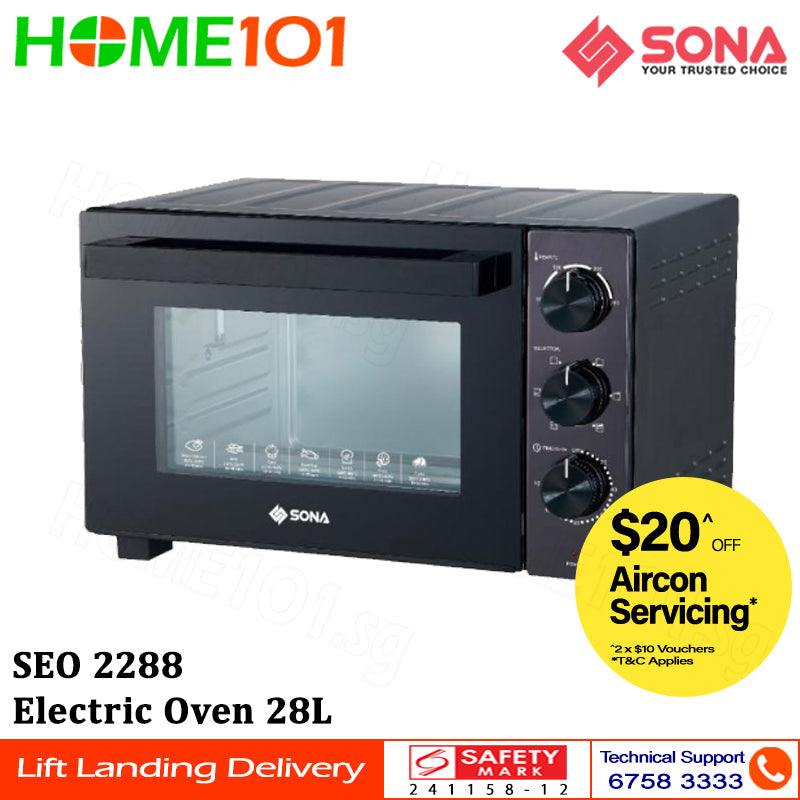 Sona Electric Oven 28L SEO 2288