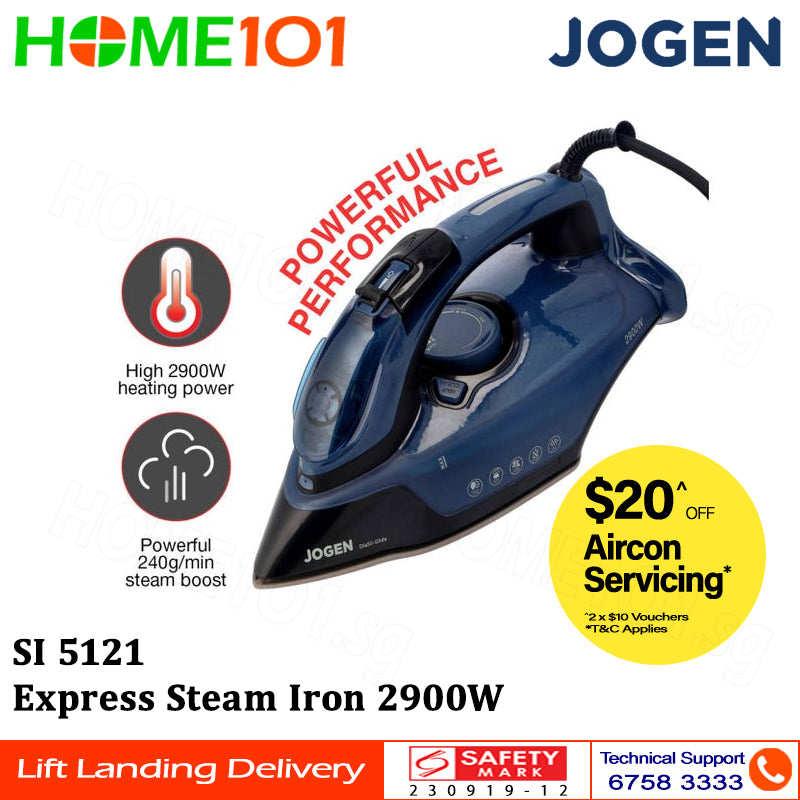 Jogen Express Steam Iron 2900W SI 5121