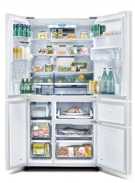 Sharp 4 Door Refrigerator 660L SJ-FX660S2-BK