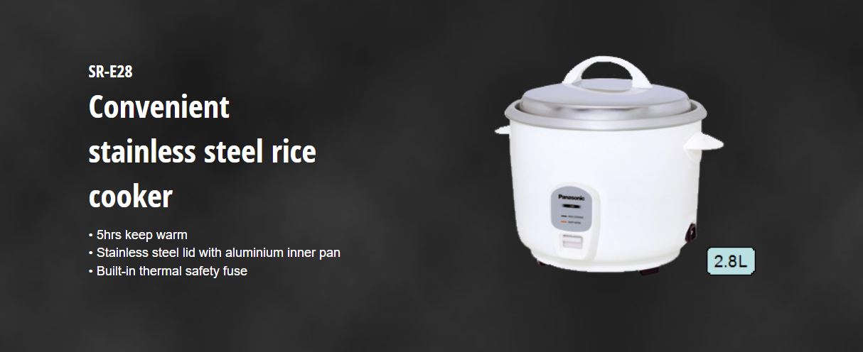 Panasonic Rice Cooker 2.8L SR-E28