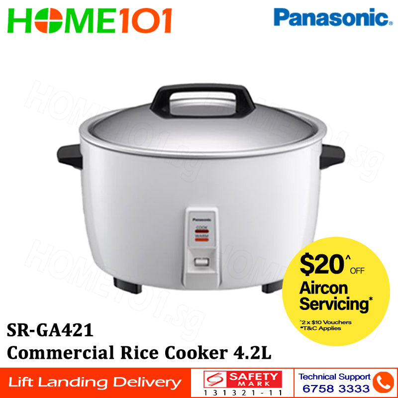 Panasonic Commercial Rice Cooker 4.2L SR-GA421