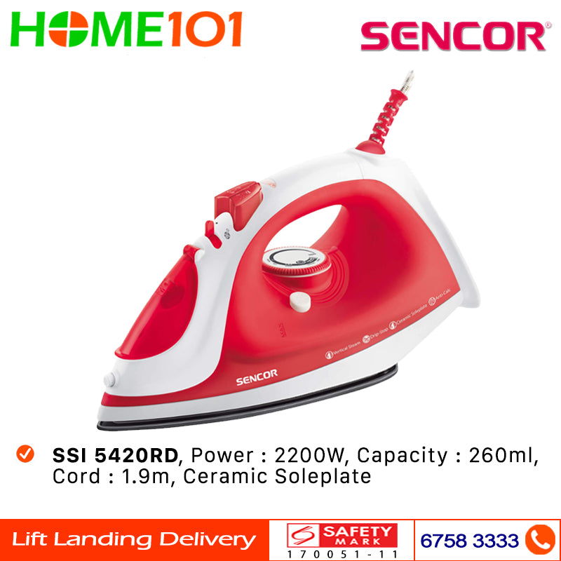 Sencor Steam Iron 2200W SSI 5420RD