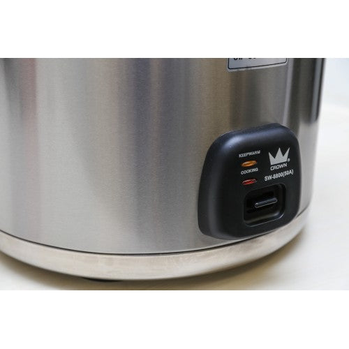 Crown Commercial Keep Warm Rice Cooker 8.0L SW 8800
