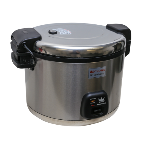 Crown Commercial Keep Warm Rice Cooker 8.0L SW 8800