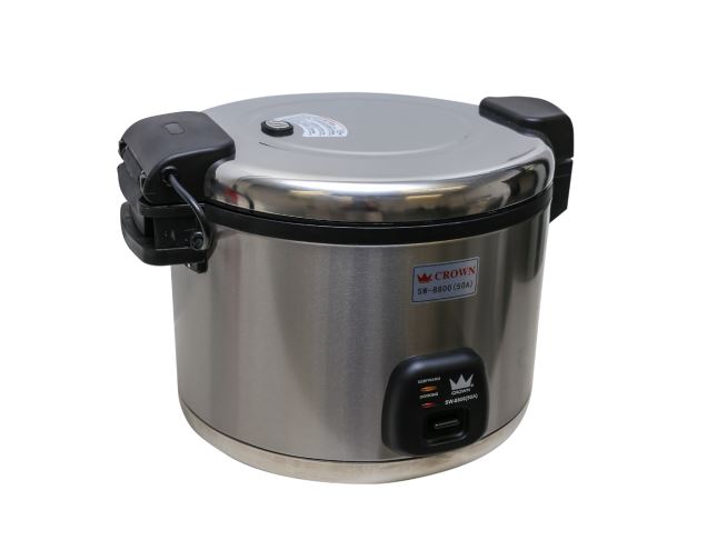 (PRE-ORDER) Crown Commerical 2in1 Rice Cooker cum Warmer 8.0L SW8800