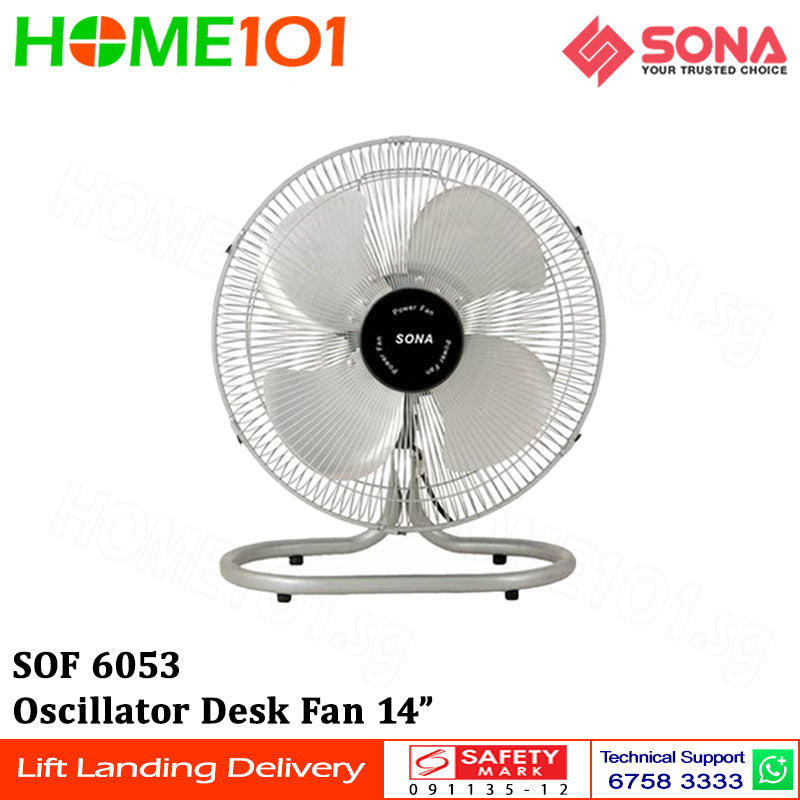 Sona Power Floor Fan 14" SOF 6053