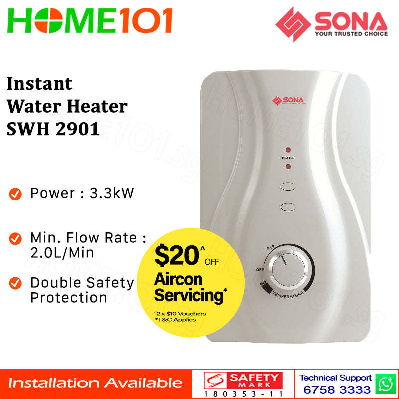 Sona Instant Water Heater SWH 2501