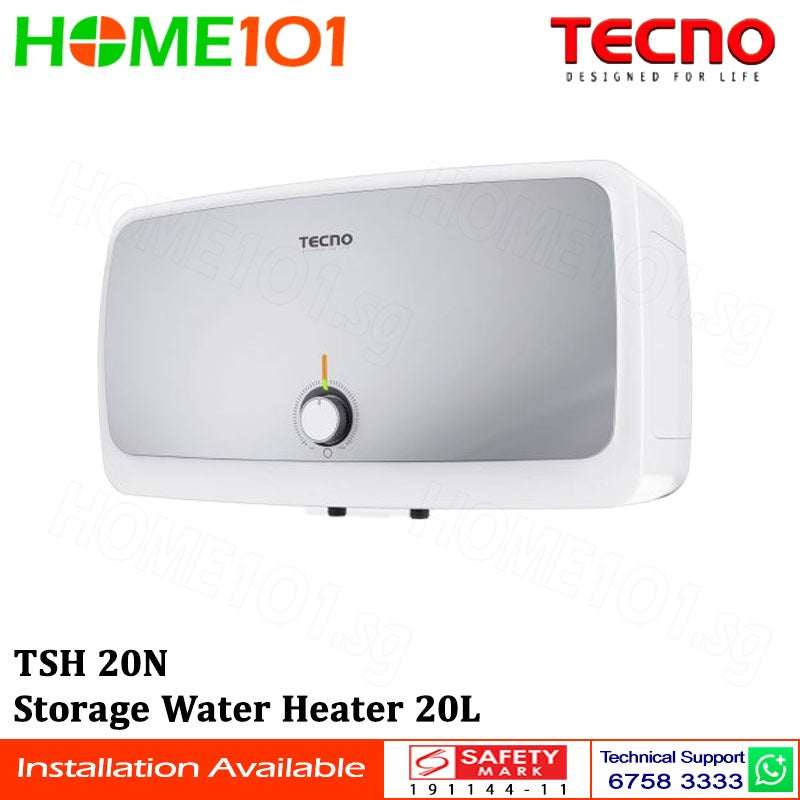 Tecno Slim Storage Heater 20L TSH20N