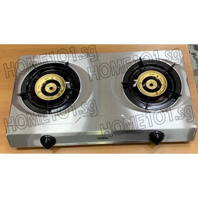 Tecno Double Burner Table Top Gas Cooker TTC-0328SV
