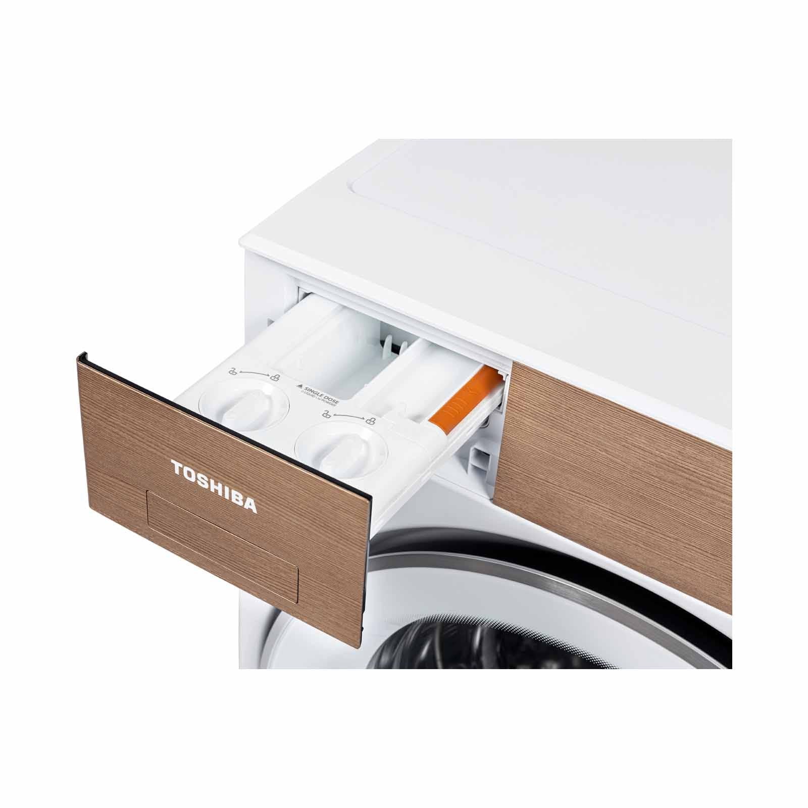 Toshiba JAPANDi Style Front Load Washer 10.5KG TW-T37BZP115MWS(WT)
