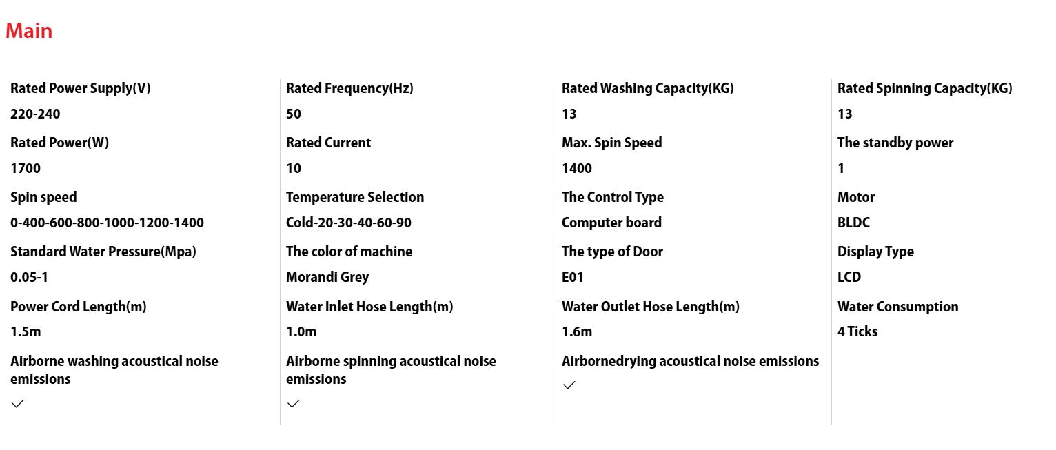 Toshiba Front Load Washer 13KG - Dryer 8.0KG TWD-T25BZP140MWS(MG)