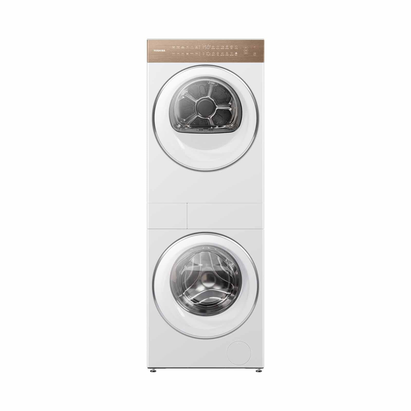 Toshiba JAPANDi Style Front Load Washer 10KG - Dryer 8.0KG TWD-T40BZU110MWS(WT)