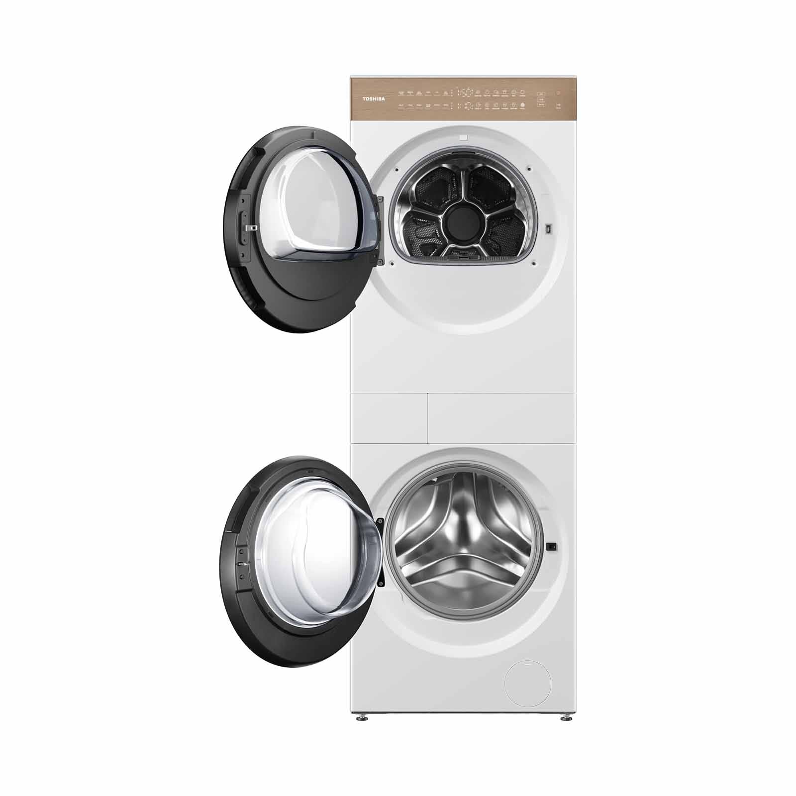Toshiba JAPANDi Style Front Load Washer 10KG - Dryer 8.0KG TWD-T40BZU110MWS(WT)
