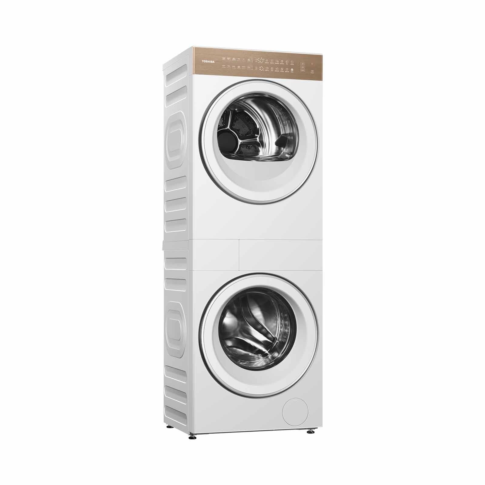 Toshiba JAPANDi Style Front Load Washer 10KG - Dryer 8.0KG TWD-T40BZU110MWS(WT)