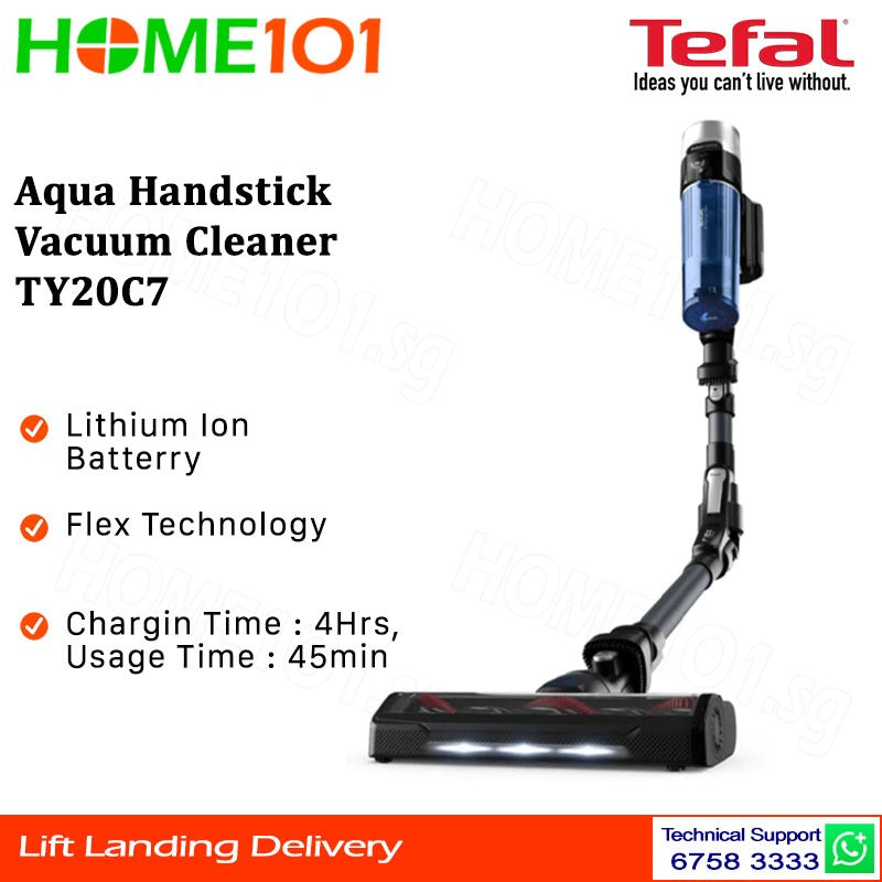 Tefal Aqua Handstick Vacuum Cleaner TY20C7