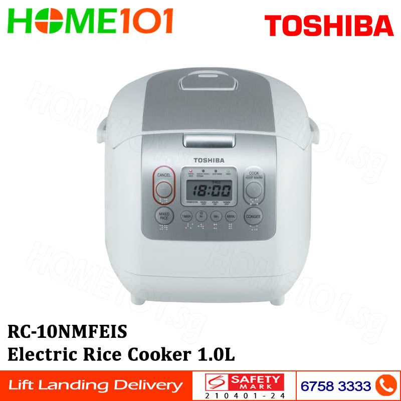Toshiba Electric Rice Cooker 1.0L RC-10NMFEIS