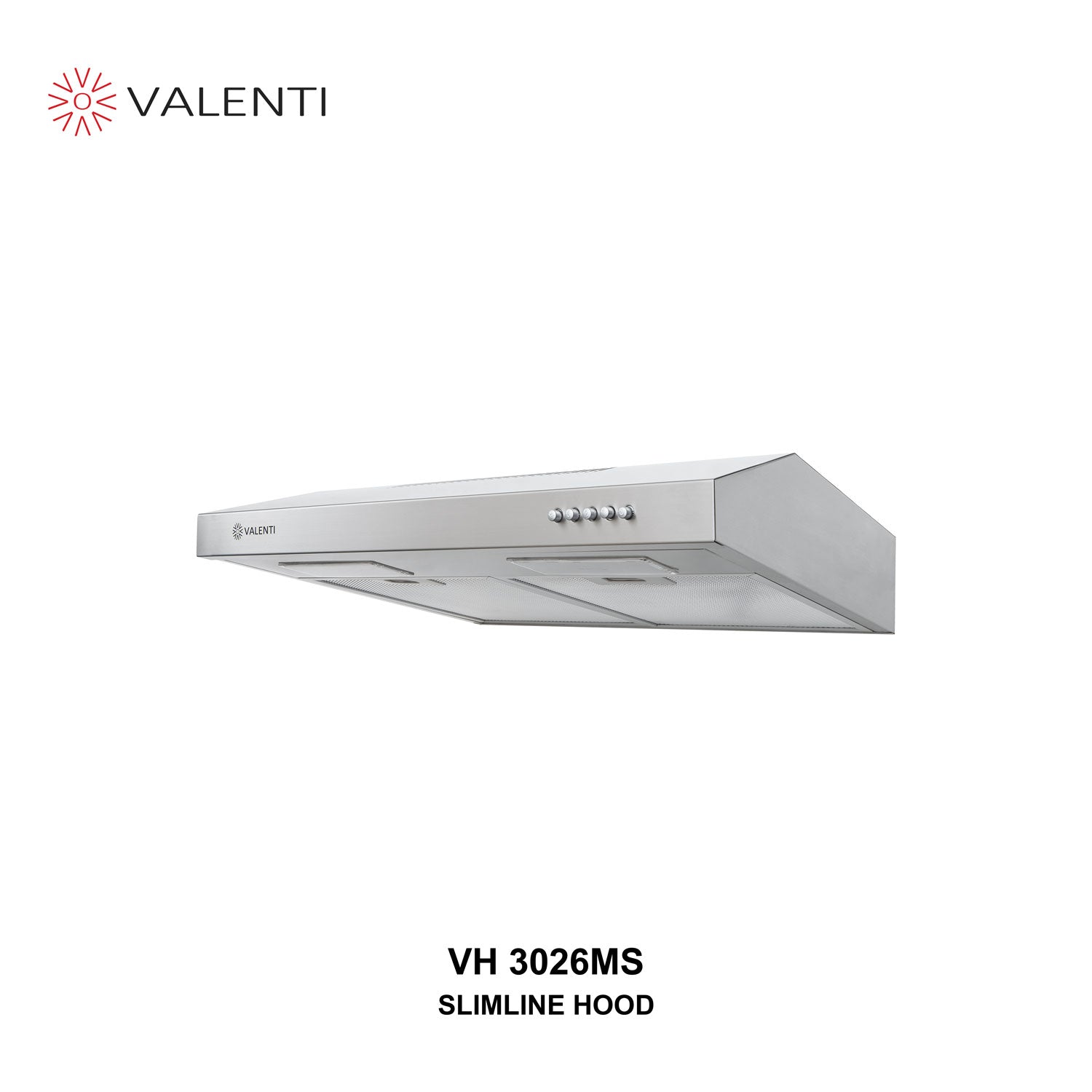 Valenti Slim Line Cooker Hood 60cm VH 3026MS