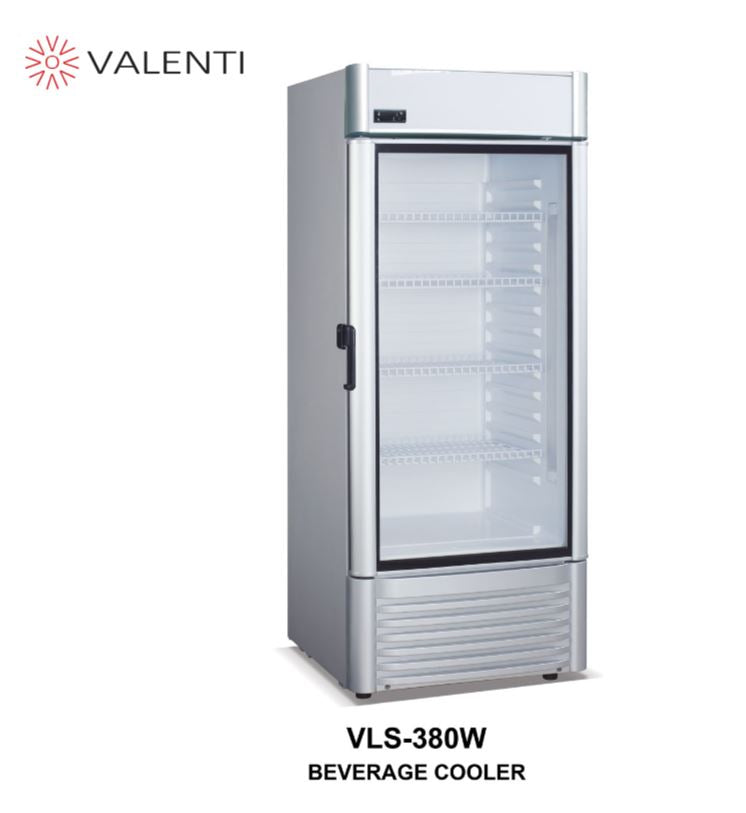 Valenti Beverage Chiller Showcase 380L VLS-380W