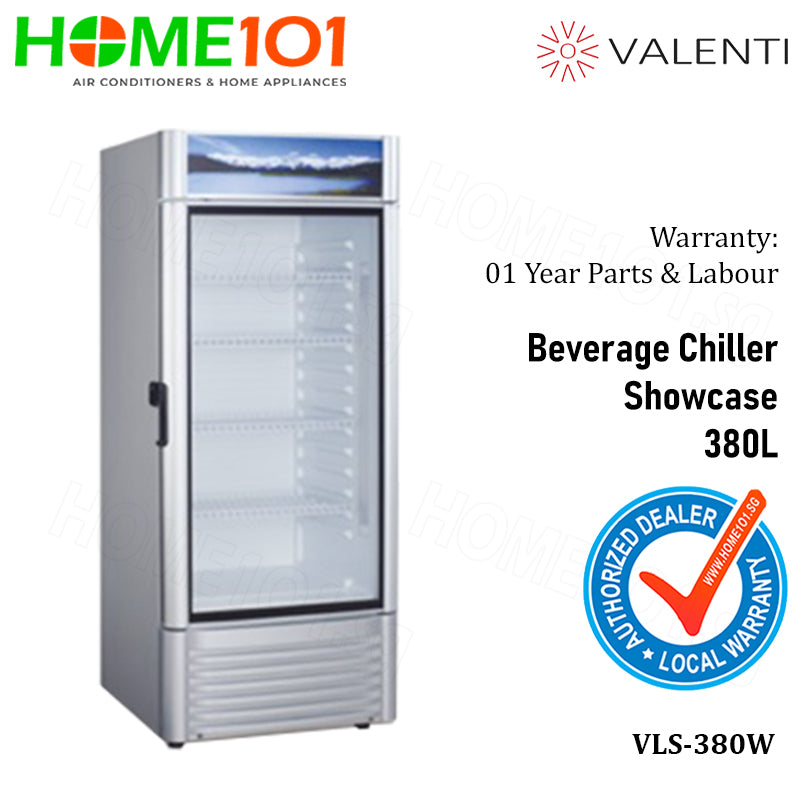 Valenti Beverage Chiller Showcase 380L VLS-380W