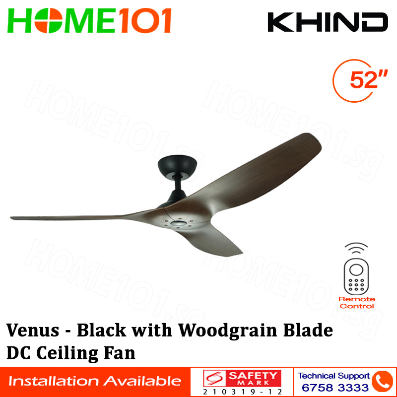 Khind DC Ceiling Fan 52" Venus