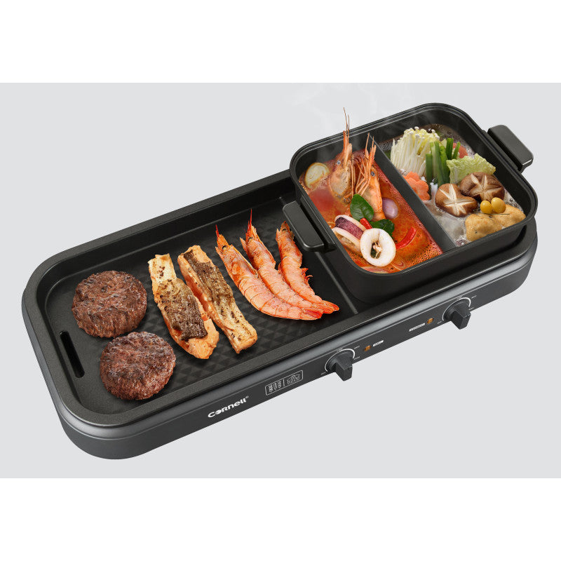 Cornell (PRE-ORDER) Table Top Grill with Hotpot (YuanYang) CCG-EL118DT | CCGEL118DT