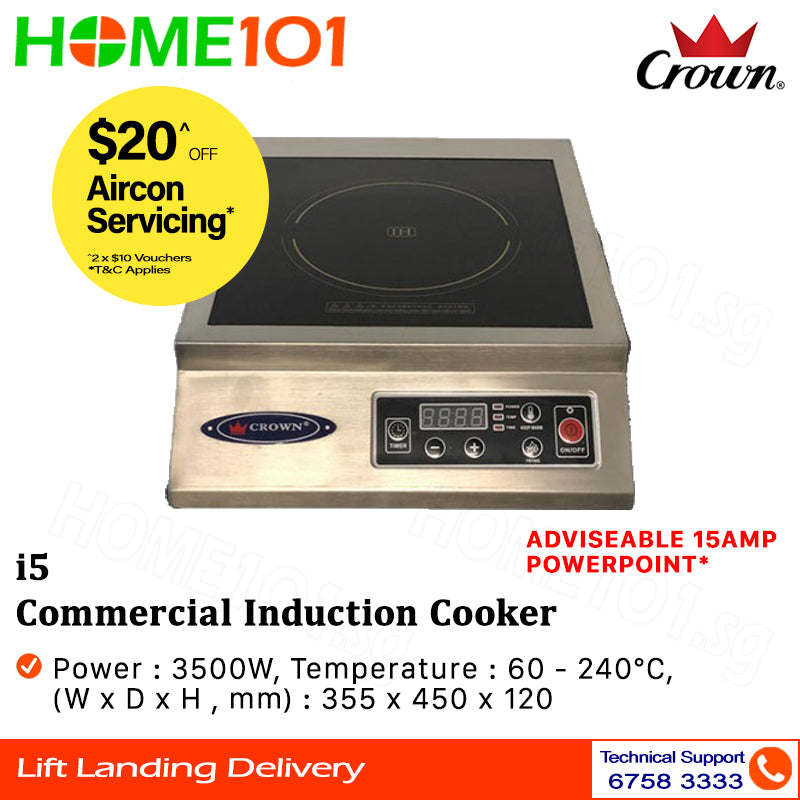 Crown Commercial Induction Cooker i5