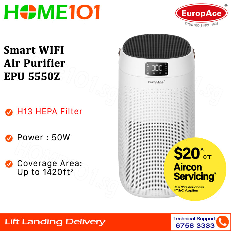 Europace Smart WIFI Air Purifier EPU 5550Z